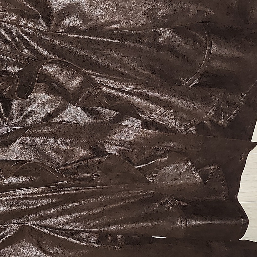 Ladies jacket. Soft leather feel and appearance